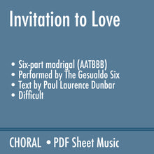 Load image into Gallery viewer, Invitation to Love