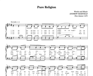 Pure Religion (SATB Hymnal)