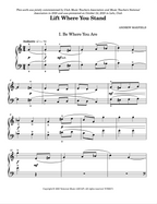 Lift Where You Stand (solo piano)