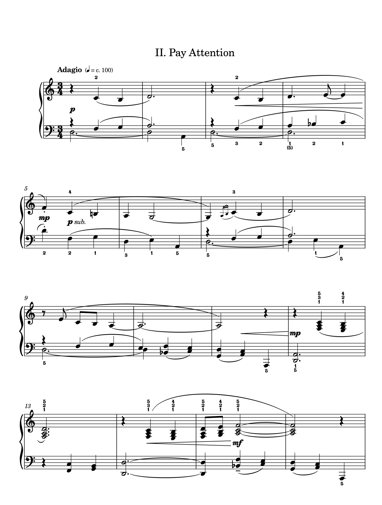 Lift Where You Stand (solo piano)