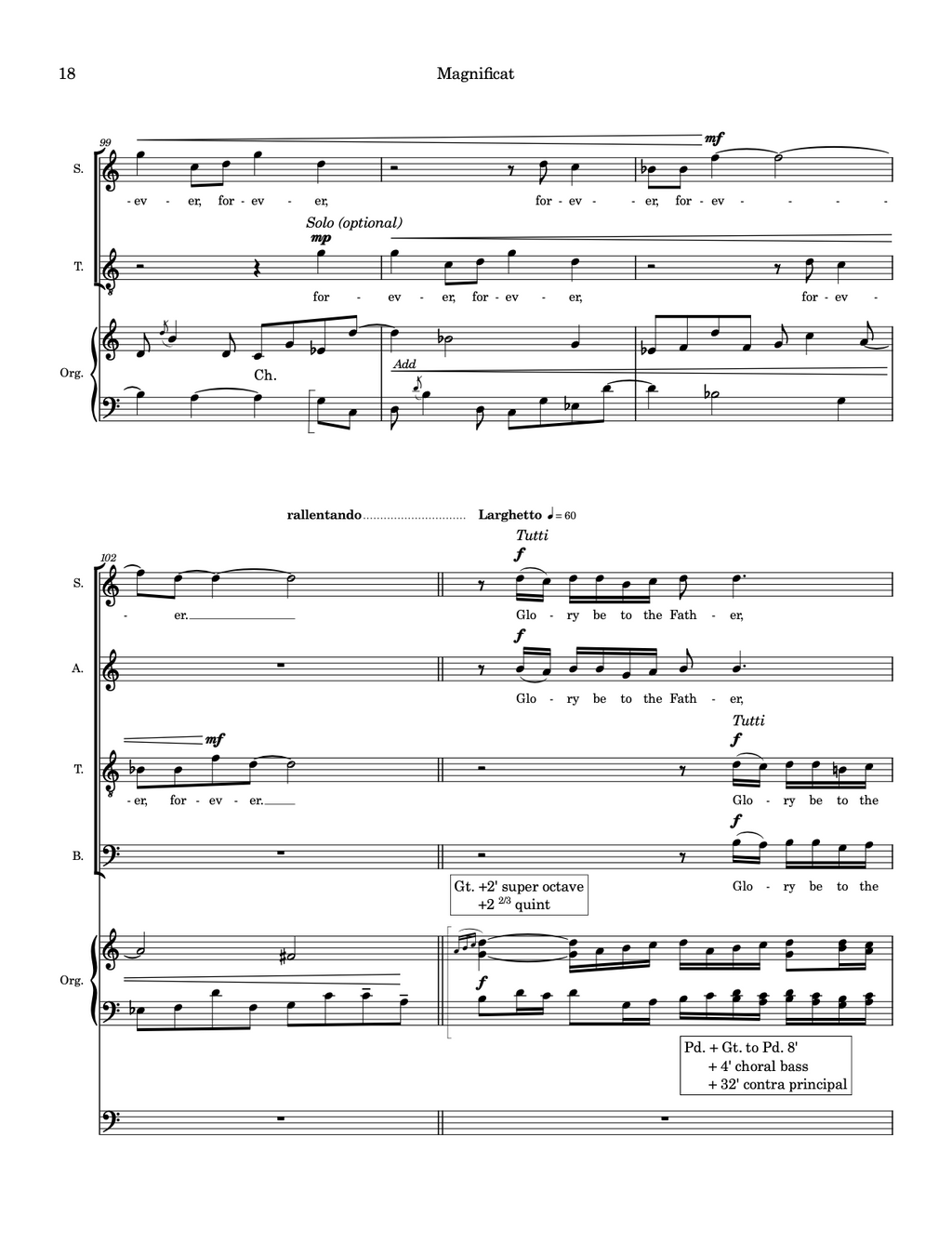 Magnificat & Nunc Dimittis (Holleman Service)