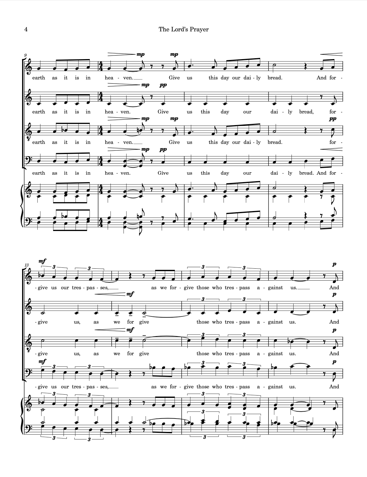 The Lord's Prayer
