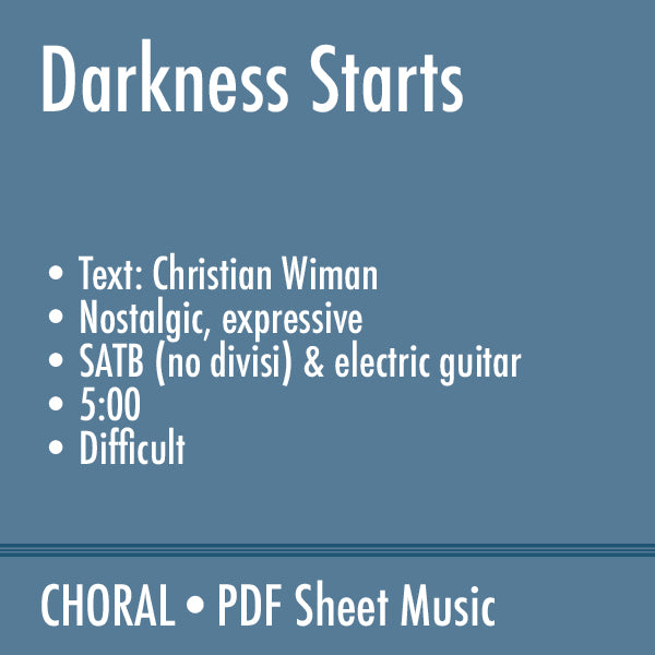 Darkness Starts