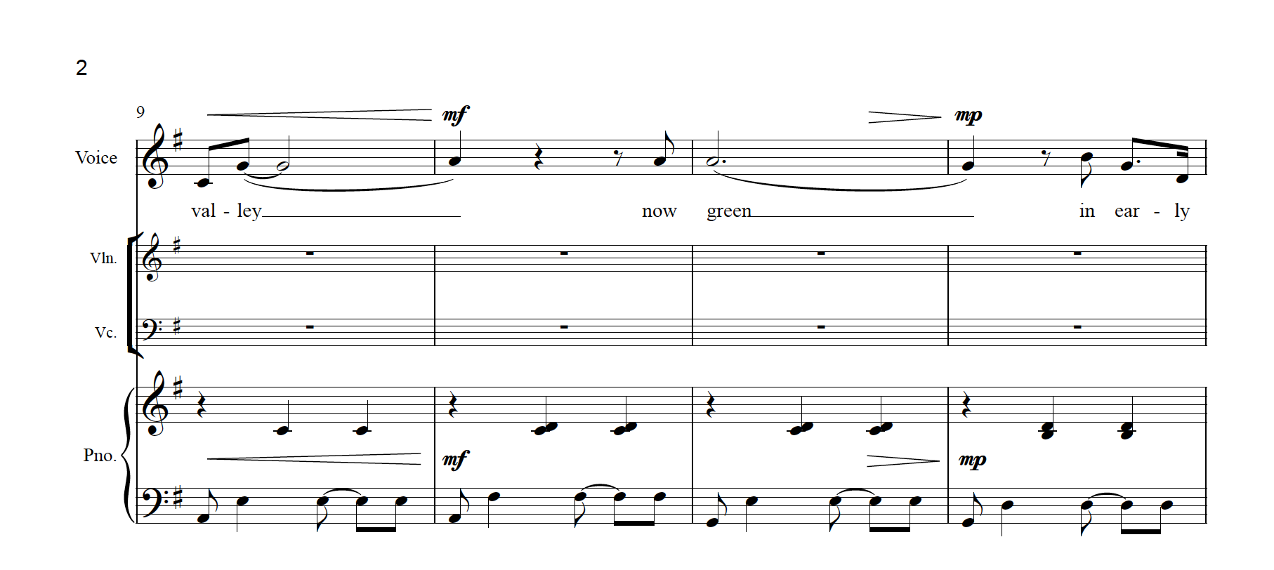 I Love the Passing Light