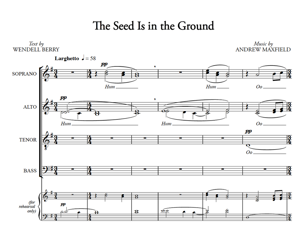 The Seed is in the Ground